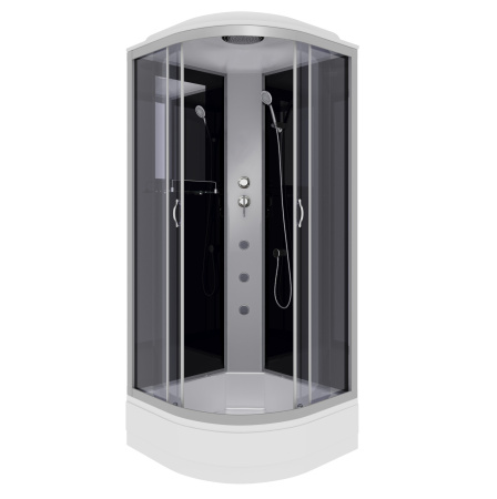 Душевая кабина Niagara Classic NG-3501-14G (90х90х215) средний поддон(26см),стекло тонированное