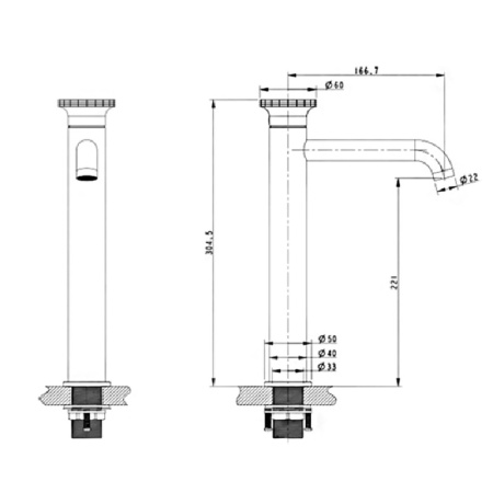 Смеситель для раковины Bronze de Luxe 9008W-G, белый/зеленый