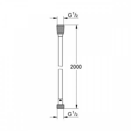 Душевой шланг Grohe Silverflex 27137000