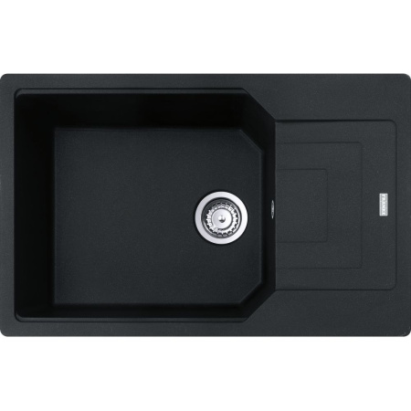 Кухонная мойка FRANKE 114.0595.289 из материала Fragranite UBG 611-78L, оникс (в комплекте стоп-вентиль и сифон)