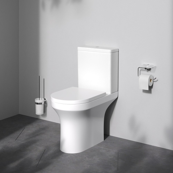 C85A8601SC X-joy унитазкомпакт без ободка с сиденьем микролифт