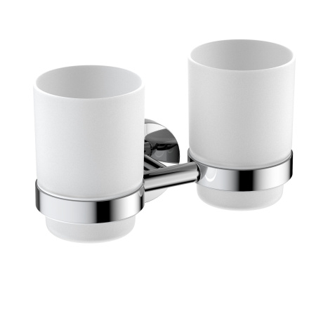 Стакан для ванной комнаты двойной Timo Saona 13034/00, хром
