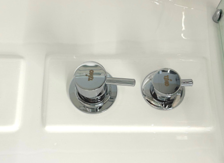 Душевая кабина Timo Lux T-7735 Clean Glass  135*135*230, турецкая баня хамам