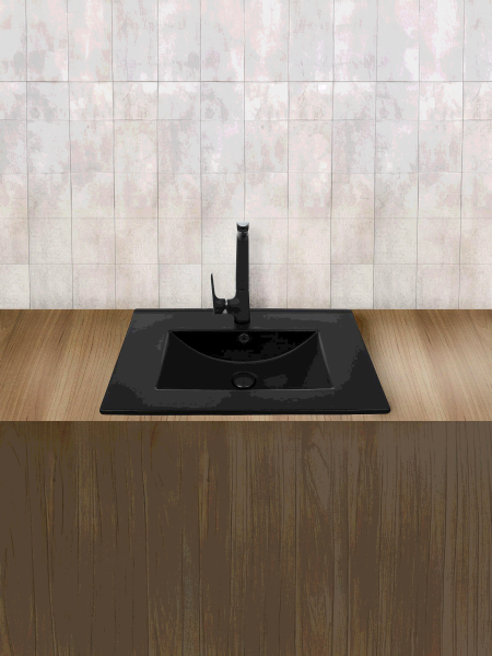 Раковина врезная WeltWasser WW SK DEILBACH 7506-70 MT-BL