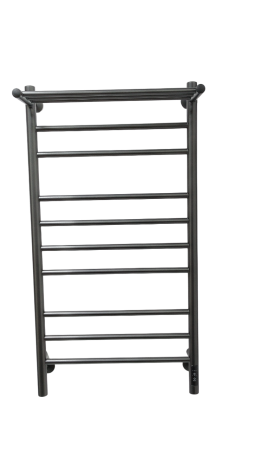 Полотенцесушитель электрический с/т Comfysan Люси (Luce) EC-10 100/50 с полкой, ТИТАНОВЫЙ ГРАФИТ