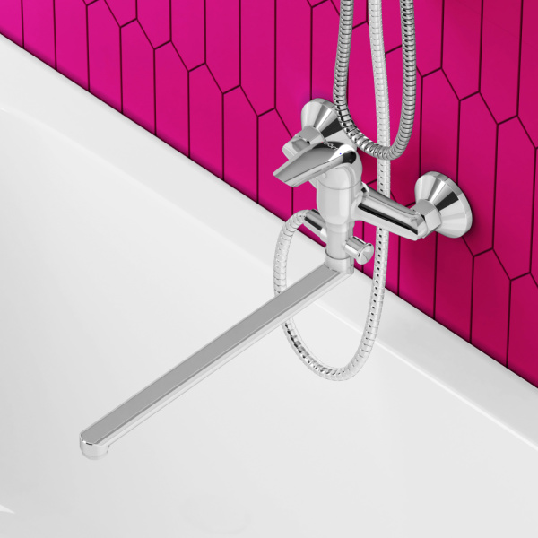 D1109500 Stark Смеситель для ванны и душа AM.PM с длинным изливом