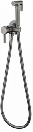 Смеситель встраиваемый с гигиеническим душем Grocenberg GB001 Графит