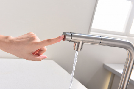 Смеситель для кухни Paulmark URBAN Ur213104-NI, никель