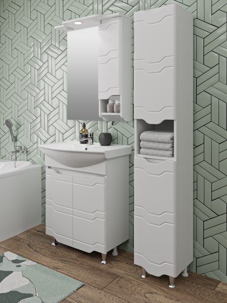 Тумба под раковину Runo  (под умывальник Стиль 65) Стиль 65 (УТ000002338)