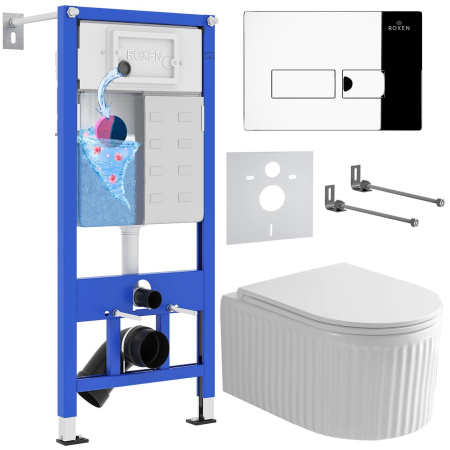 Комплект 6 в 1 Roxen StounFix Dual Fresh 968213 (состоит из: 710200, Caspia 410280CH, 530200-01)