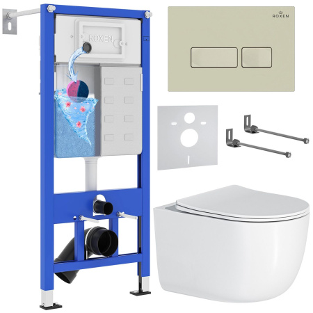 Комплект 6 в 1 Roxen StounFix Dual Fresh 966745 (состоит из: 710200, Caspia 410280BG, 530160-01)