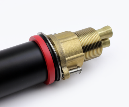 Смеситель для раковины Bronze de Luxe AVANTGARDE 2010RH, черный/красный