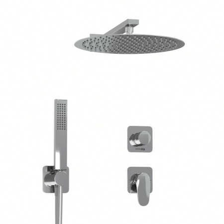 A3151.268.090.116.271.087.103  Встраиваемый комплект для душа WasserKRAFT с верхней душевой насадкой и лейкой
