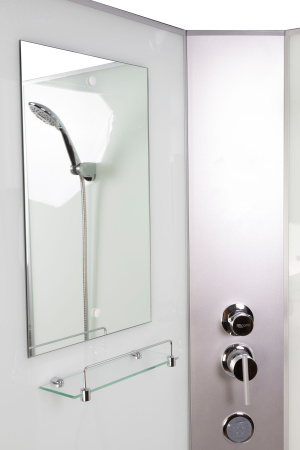 Душевая кабина Niagara Classic NG-2509-14 (100х100х215) высокий поддон(40см),стекло тонированное