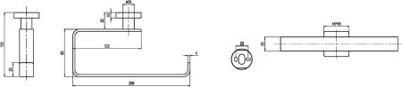 Держатель для полотенец Villeroy&Boch Elements TVA15200500061