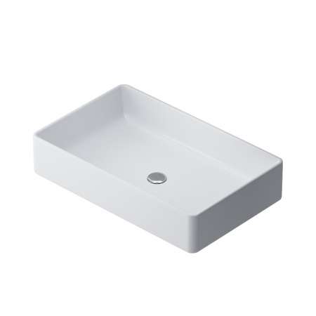 M8FWCC10600WG Func Раковина накладная AM.PM, прямоугольная, 60 см, цвет белый глянец
