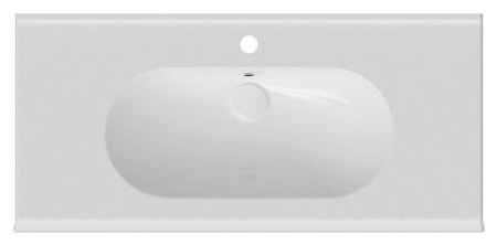 Раковина ISVEA Sentimenti накладная 1000*450*170 цвет белый 10SM50100SV