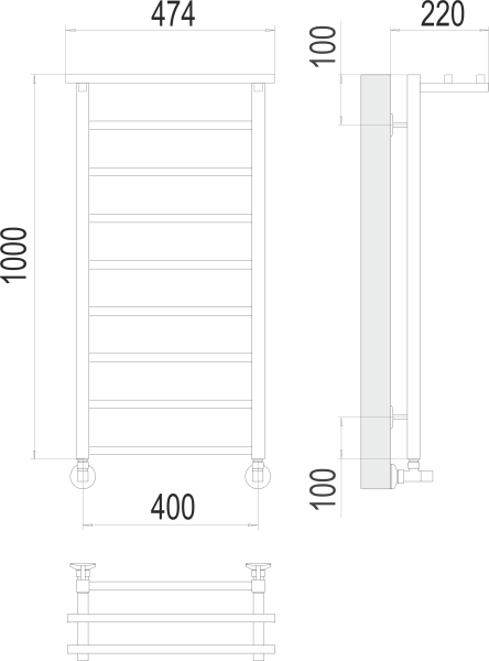 TERMINUS Контур с/п П9 400х1000