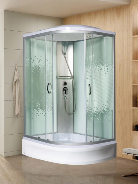 Душевая кабина МОНОМАХ МОНОМАХ 90/80/24 МЗ L 900х800х2100мм