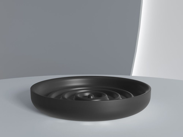 Мыльница Salini Gocce, черный, 1902201F