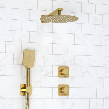 A8251.306.180.259.285.194.201 Встраиваемый комплект для душа WasserKRAFT с верхней душевой насадкой и лейкой