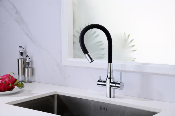 Смеситель для кухни Paulmark SALIX Sa213419-CR, хром