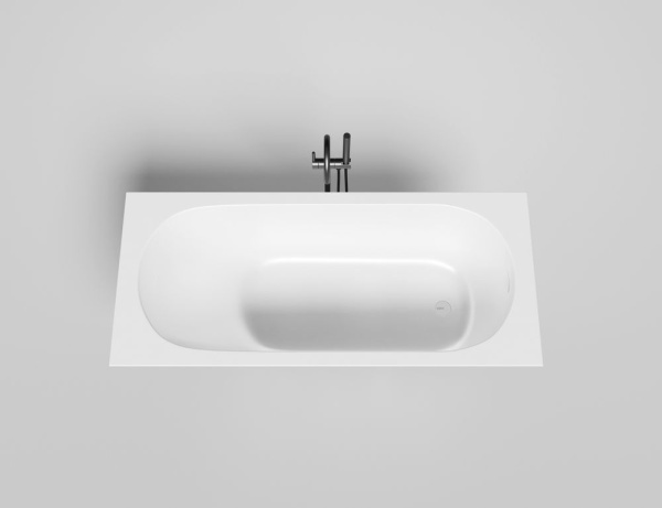 Ванна встраиваемая Salini ORNELLA KIT 170x75 покраска по RAL полностью, S-Stone, матовый 102421MF