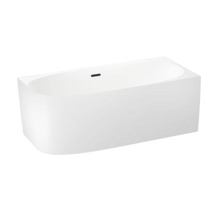 Акриловая ванна в наборе 4 в 1: пристенная ванна (правый разворот), каркас, экран, слив-перелив Wellsee Belle Spa 2.0 235806003