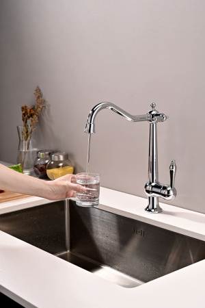 Смеситель для кухни Paulmark RETRO Re213226-CR, хром