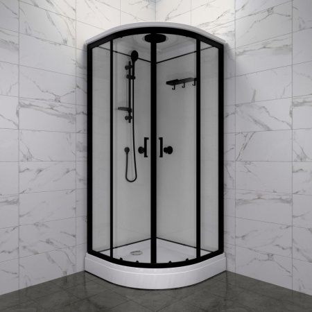 Душевая кабина Тритон Щ0000071582  Прайм-Блэк 90*90 А