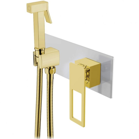 Гигиенический душ Boheme Q 147-GCR со смесителем, с внутренней частью