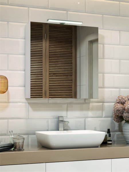 Зеркальный шкаф VIGO Plaza zsh.PLA.70.El, 70 см