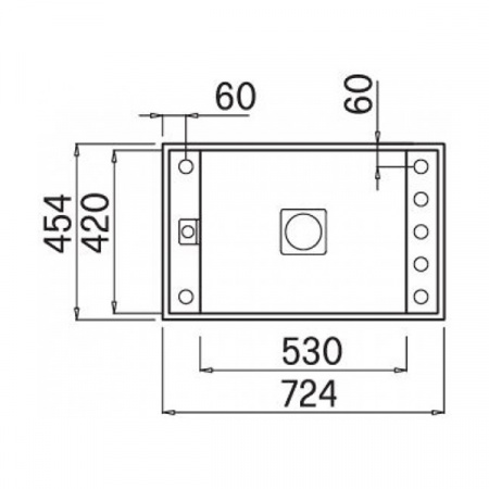 Кухонная мойка Elleci Value 130 Undermount K86 Black LKV13086BSO