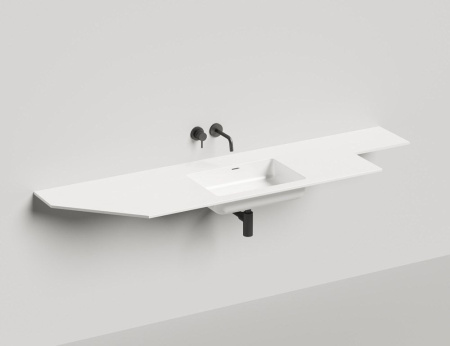 Раковина столешница Salini ONDA PLUS, белый, 1402203MN