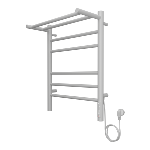 Аврора с/п П6 450х600 электро КС 9003 матовый ( new встроен диммер) Полотенцесушитель TERMINUS