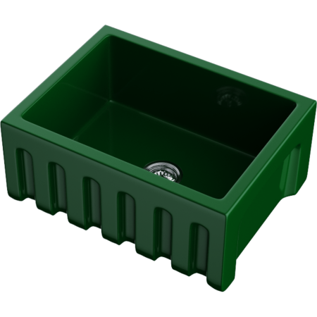 Кухонная мойка Omoikiri Mikura 61-RG Glossy Natceramic/royal green глянцевый 4911255