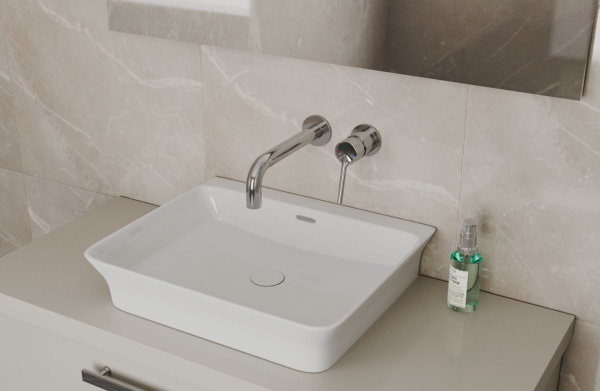 Смеситель для раковины встраиваемый Bravat P8461217CP-ENG, хром