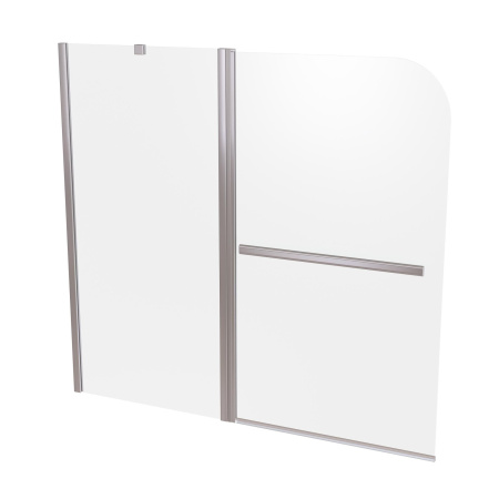 Душевая шторка на ванну Taliente TA-1214CP 120х140 стекло прозрачное 6 мм