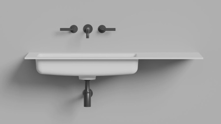 Раковина столешница Salini ONDA PLUS 72, белый, 14022031MN