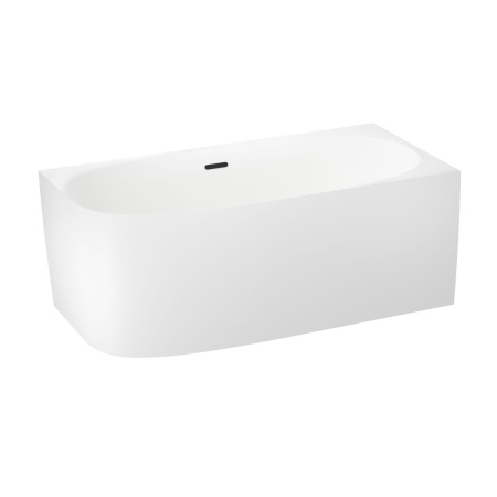 Акриловая ванна в наборе 4 в 1: пристенная ванна (правый разворот), каркас, экран, слив-перелив Wellsee Belle Spa 2.0 235803003