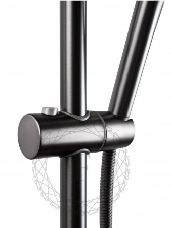 Душевая система FILARETE FL2050 с термостатом (Графит)