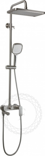 Душевая система FILARETE Retta FL2030 (Никель)