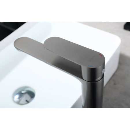 Смеситель для раковины Splenka S222.15.09, графит