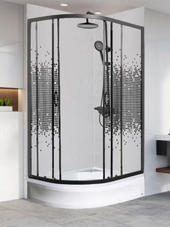 Душевой уголок МОНОМАХ МОНОМАХ ДУ 100/80/180 МЗ BL