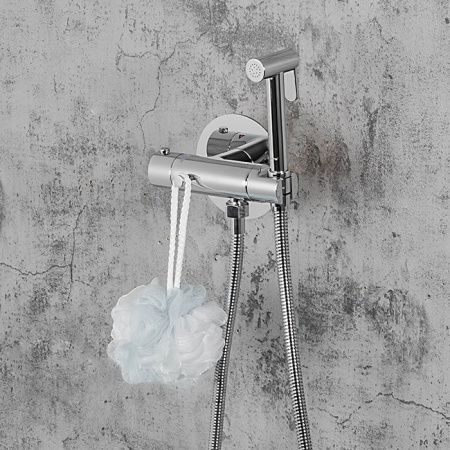 Термостатический смеситель с гигиеническим душем Gappo G7290