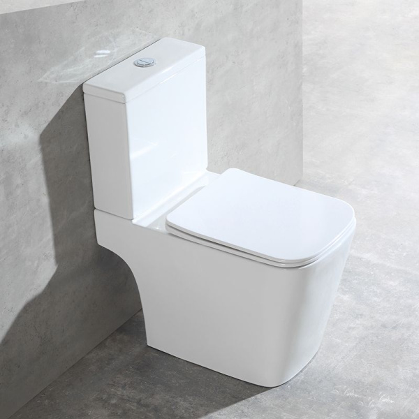 Унитаз-компакт Vincea Hope VT2-201, цвет белый, ультратонкое сиденье soft-close, P-trap