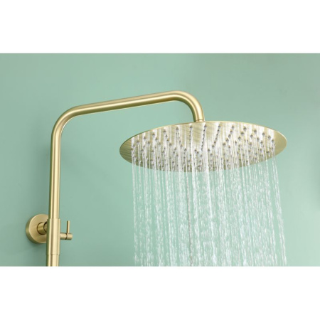 Душевая система Raglo R10.24.03, сатин золотой