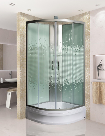 Душевая кабина МОНОМАХ МОНОМАХ Б/К 100/24 С МЗ 1000х1000х2060мм