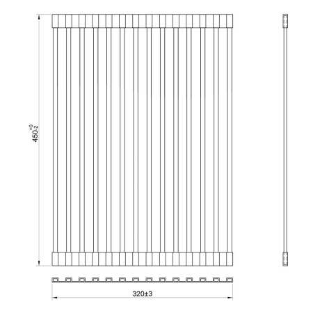 Сушилка для посуды, ролл-мат Reflexion Arno RX3032SS полированная сталь