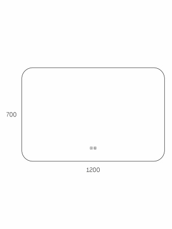 Зеркало Taliente Zled TA-Zled-B12070a 120х70 LED